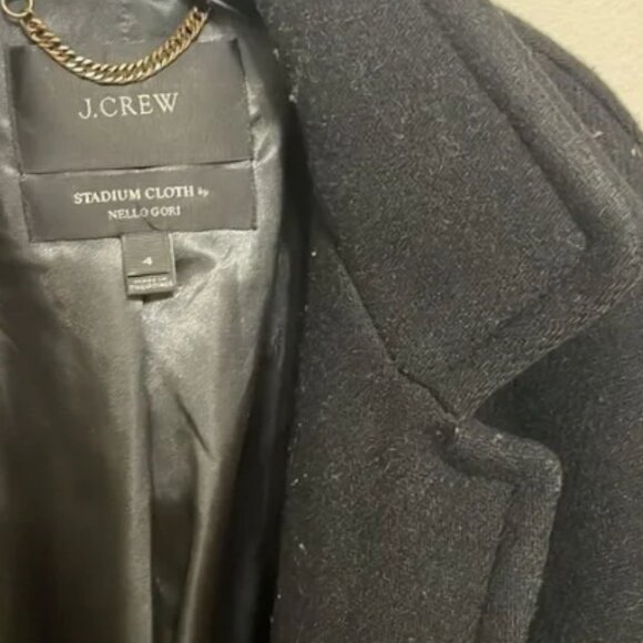 J. Crew Stadium Cloth Nello Gori Wool Jacket - Picture 2 of 3